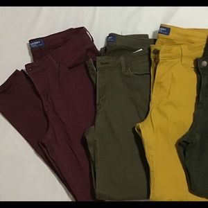 Old Navy Rock Star MidRise Skinny Jeans.